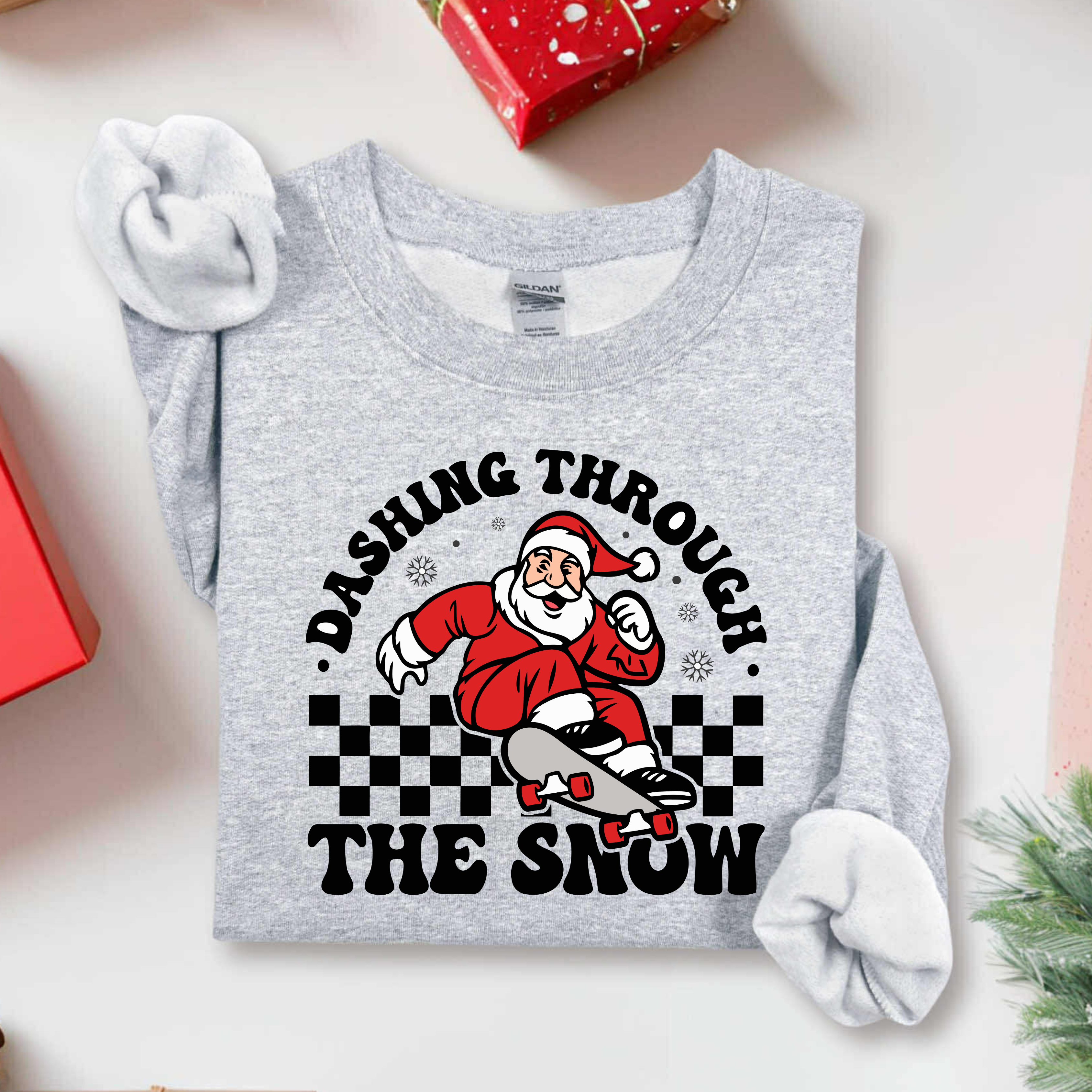 DASHING THROUGH THE SNOW