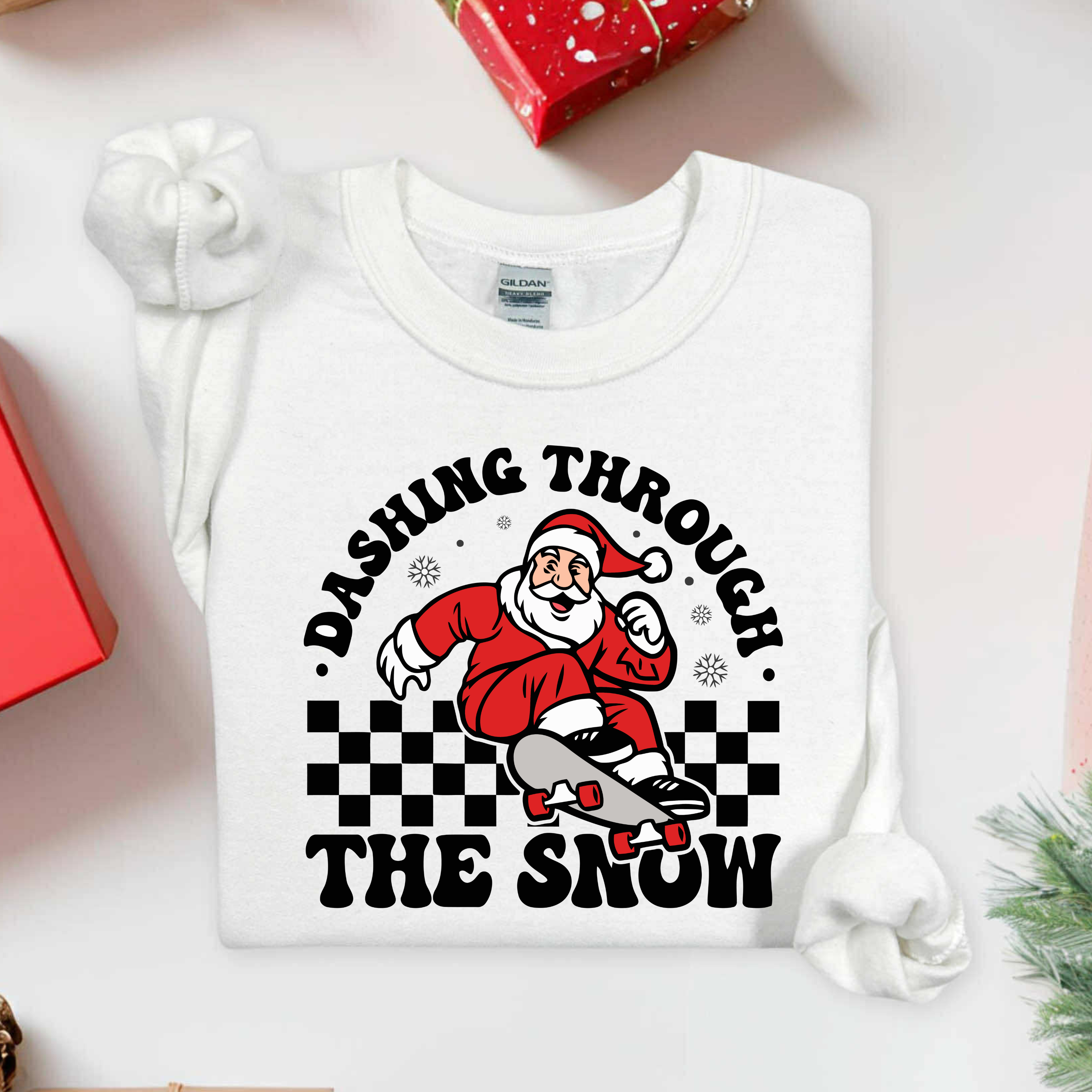 DASHING THROUGH THE SNOW