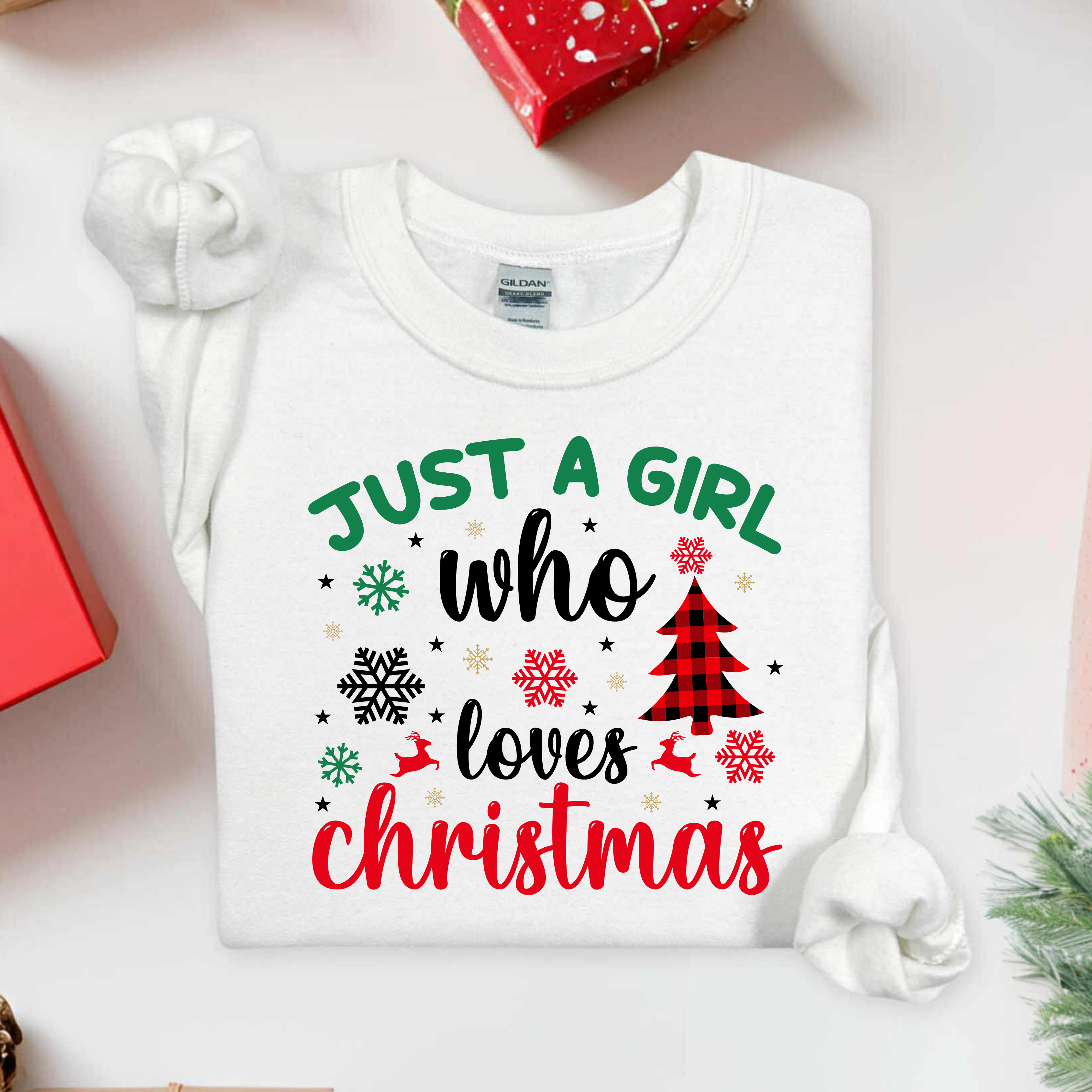 JUST A GIRL WHO LOVES CHRISTMAS