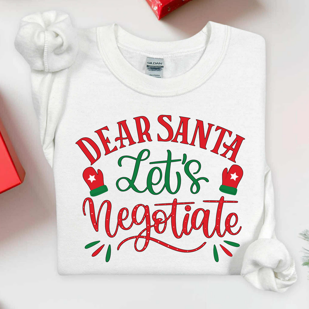 DEAR SANTA LET'S NEGOTIATE